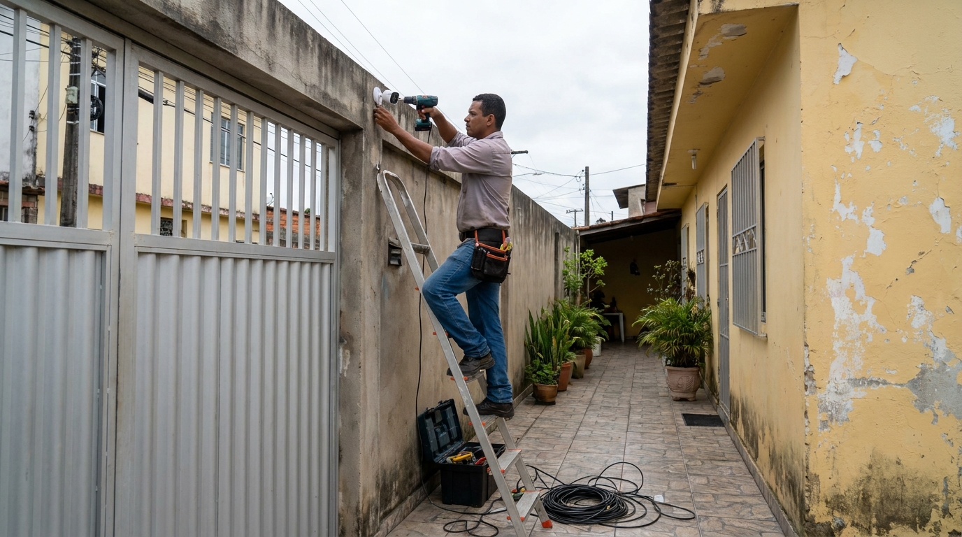 Instalacao de cameras de seguranca profissional em Caxias do Sul‑RS