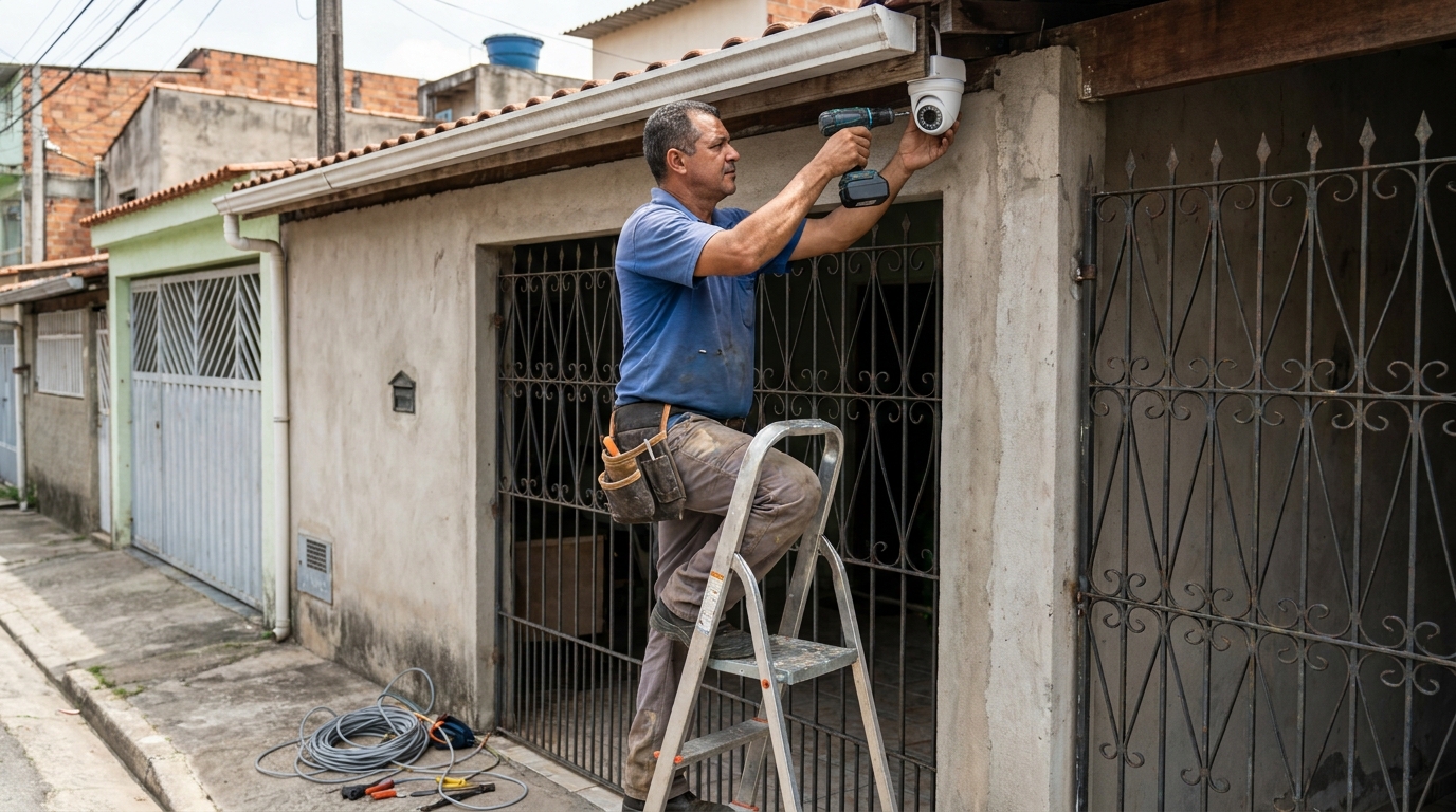 Instalacao de sistema de monitoramento em Caxias do Sul‑RS