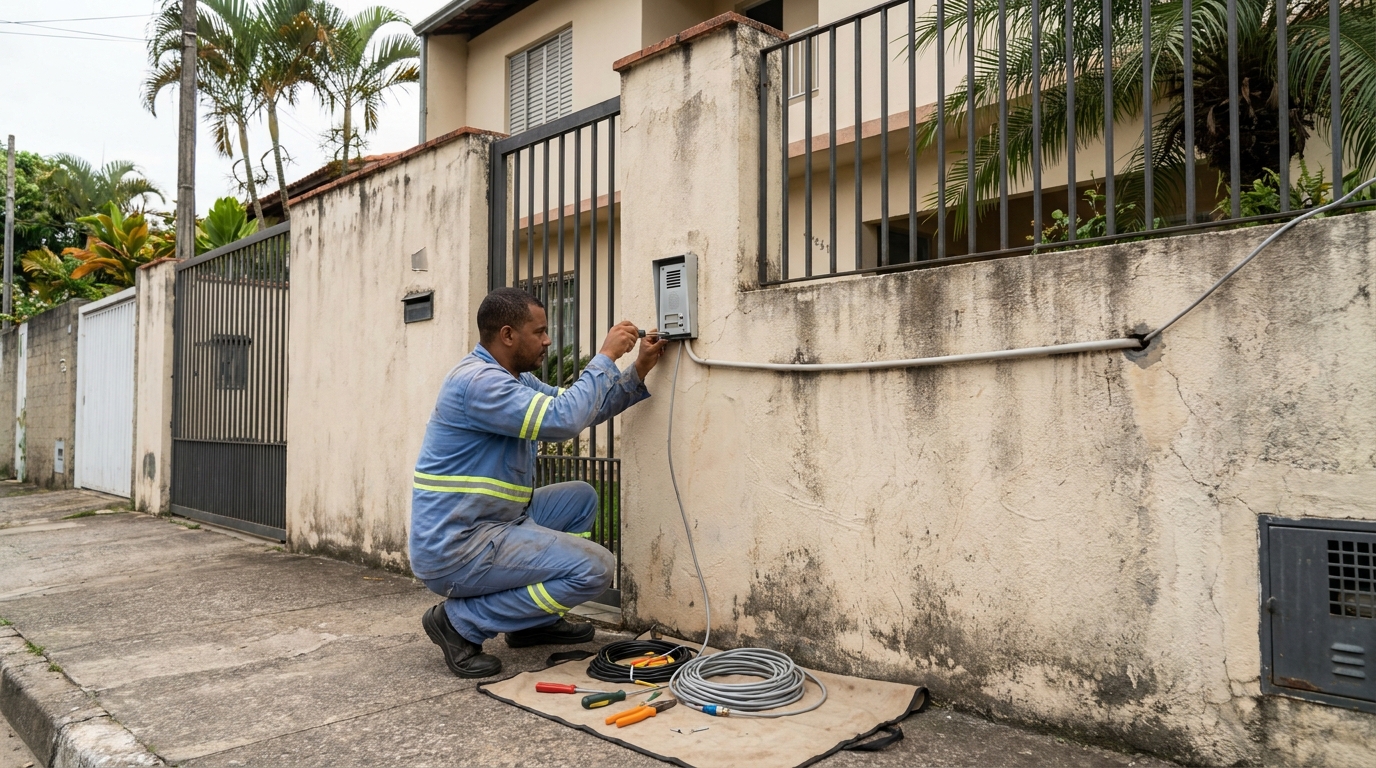 Instalacao de video porteiro em Caxias do Sul‑RS